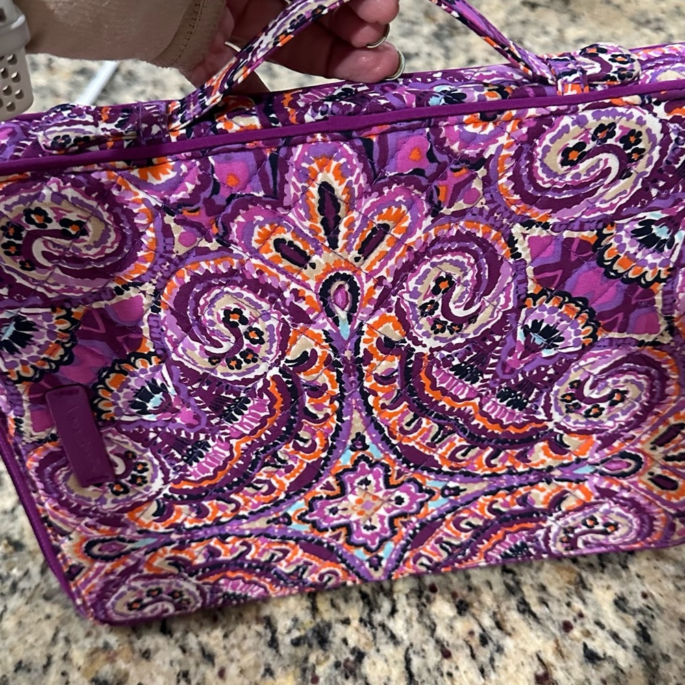 Vera Bradley Purple and Orange Paisley iPad case